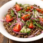 Salade de lentilles