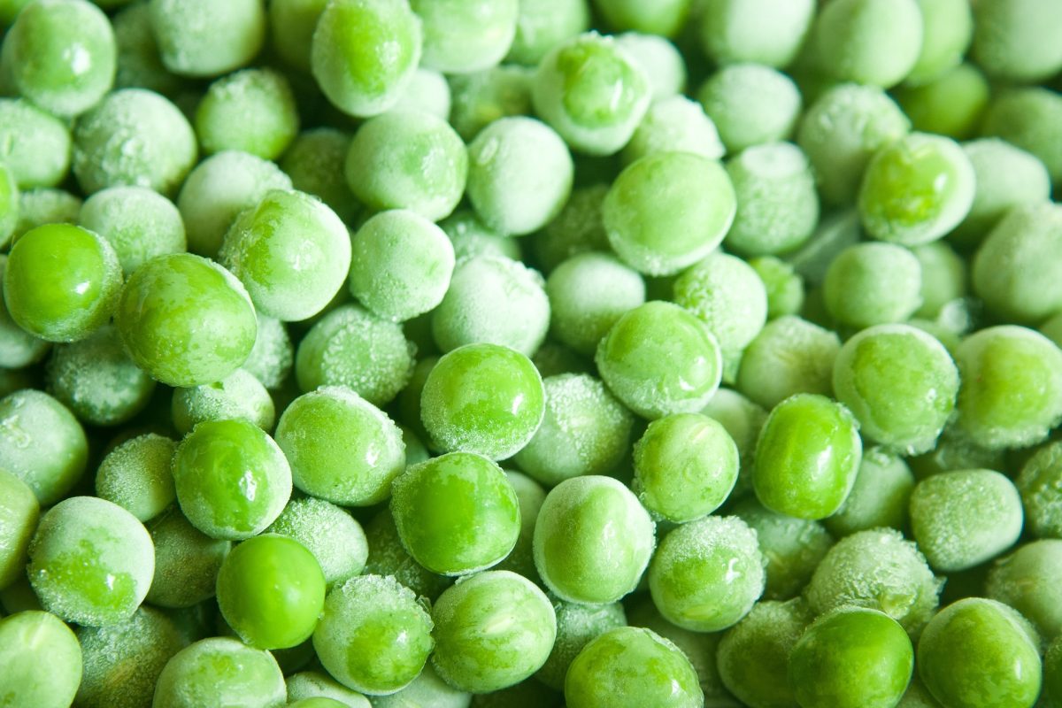 petits pois congelé